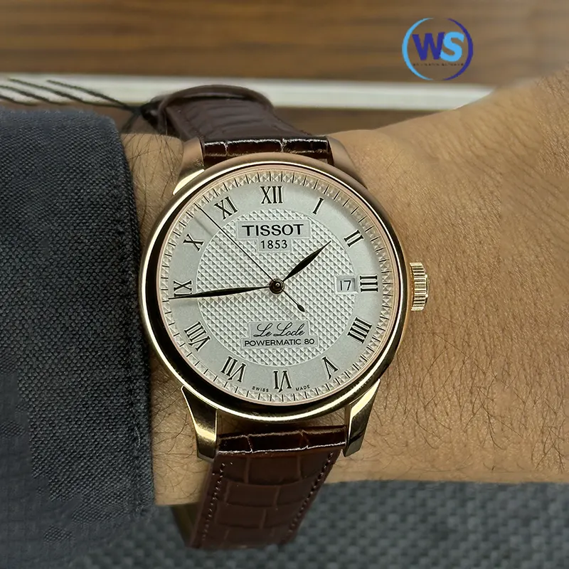 Tissot Le Locle Powermatic 80 Swiss Men's Watch- T006.407.36.033.00